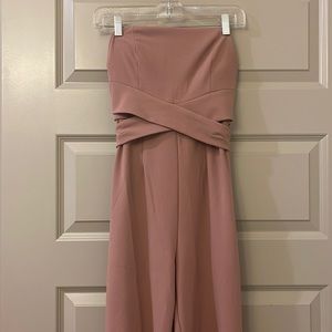 Strapless Jumpsuit